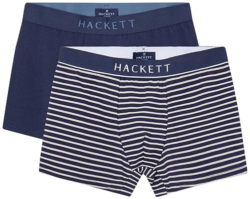 Hackett London Herren Mini Stripe TK 2P Badehose, Blue (Navy), S von Hackett London