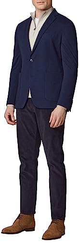 Hackett London Herren Pigment Cord 5 Stück Hose, Blau-Navy Blazer, Bundweite: 84 cm, beinlänge: 81 cm von Hackett London