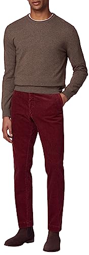 Hackett London Herren Pigment Cord Chino Hose, Lila (Beere), 33 W/34 L von Hackett London