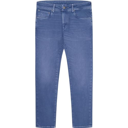 Hackett London Herren Pigment DYE Denim Jeans, Blue (Navy), 33W/32L von Hackett London