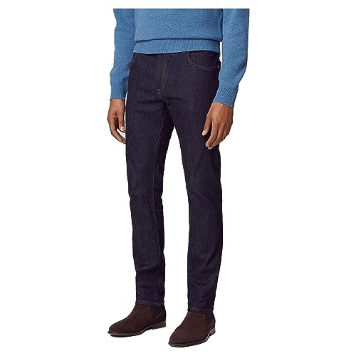 Hackett London Herren Rinse Wash Jeans, Denim (Denim Blue), 40L von Hackett London