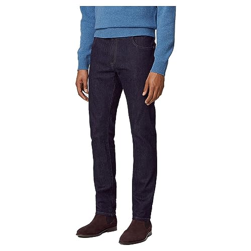 Hackett London Herren Rinse Wash Jeans, Denim (Denim Blue), 40W/28L von Hackett London