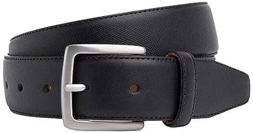 Hackett London Herren SAFIANO Emboss Belt, Black (Black), 36 von Hackett London