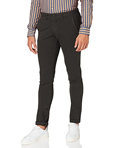 Hackett London Herren Straight Jeans YARN DYE PPT Grün (Balmoral 6fm) W38/L34 (Herstellergröße: W38/Long) von Hackett London