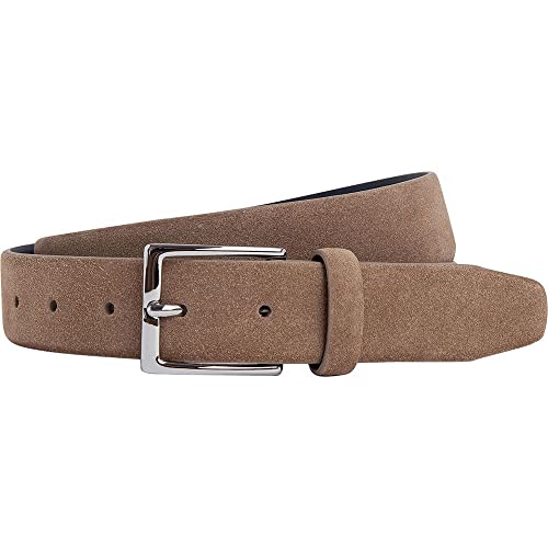 Hackett London Herren Suede Feather Edge Belt, TAN, 40 von Hackett London