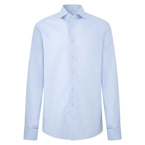 Hackett London Herren Swim Trim Logo T-Shirt, Weiß (White/Sky), 18 von Hackett London