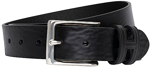 Hackett London Herren Tack Stitch H Keeper Belt, Black (Black), 26 von Hackett London