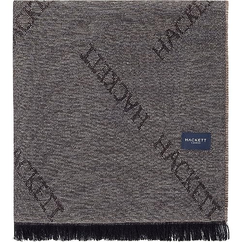 Hackett London Herren Tonal geworfen Hackett Schal, Braun (Taupe), Einheitsgröße von Hackett London