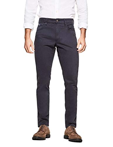 Hackett London Herren Trinity 5 Pkt Pants, Blue (Navy), 30W/32L von Hackett London