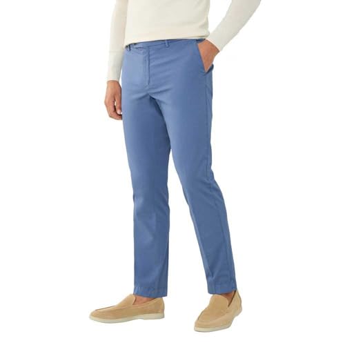 Hackett London Herren Ultra Lw Chino K Hose, Blue (Avio), 31W/32L von Hackett London