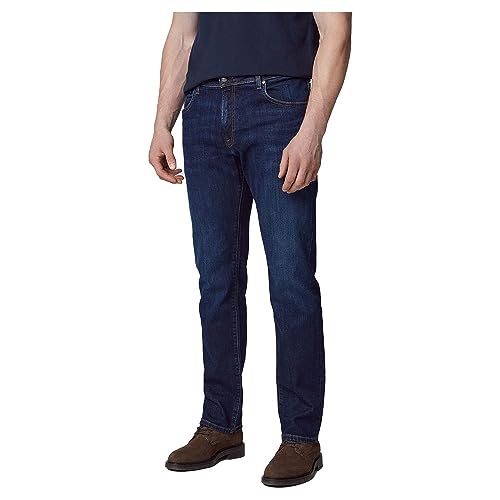 Hackett London Herren Vintage WASH CL Jeans, Blue (Denim Blue), 33W/32L von Hackett London