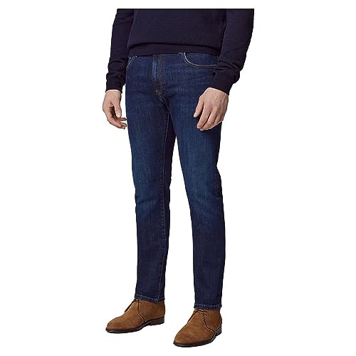 Hackett London Herren Vintage WASH Jeans, Blue (Denim Blue), 32W/28L von Hackett London
