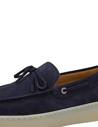 Hackett London Herren Walles Moc Slipper, Navy, 40.5 EU von Hackett London