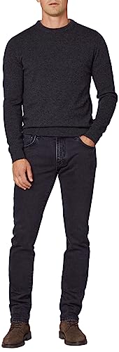 Hackett London Herren gewaschenes Denim Jeans, Schwarz (Black), 30 W/34 L von Hackett London