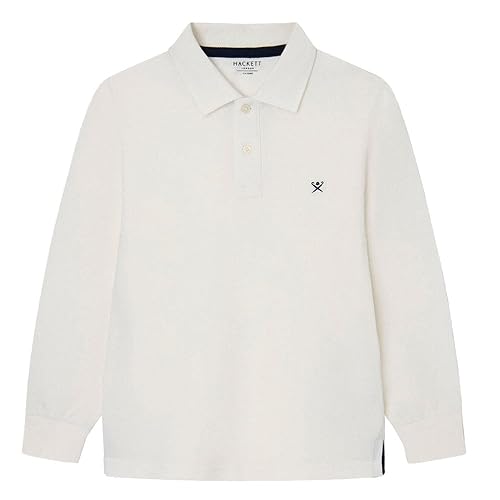 Hackett London Jungen Essential Logo Polo Polohemd, Weiß (Weiß), 3 Jahre von Hackett London