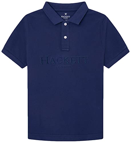 HACKETT LONDON Jungen Hackett LDN Polo T-Shirt, Blue (Navy), 7 Years von Hackett London