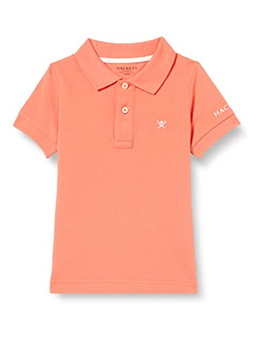 Hackett London Jungen Hackett Swim Polo T-Shirt, Coral, 11 Years von Hackett London