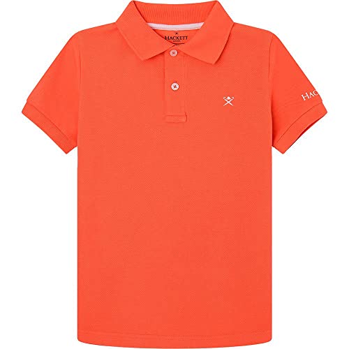 HACKETT LONDON Jungen Hackett Swim Polo T-Shirt, Coral, 5 Years von Hackett London