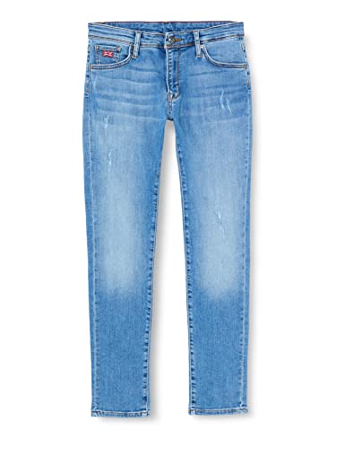 HACKETT LONDON Jungen Distressed Light Jeans, Lt Denim, 13 Years von Hackett London