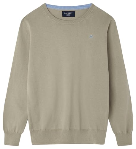 Hackett London Jungen Logo Crew Strickwaren, Grün (Seegrasgrün), 2 Jahre von Hackett London
