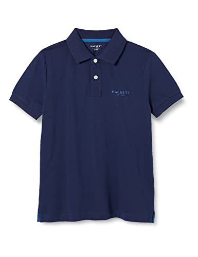 Hackett London Jungen Swim Trim Polo T-Shirt, Navy, 9 Years von Hackett London