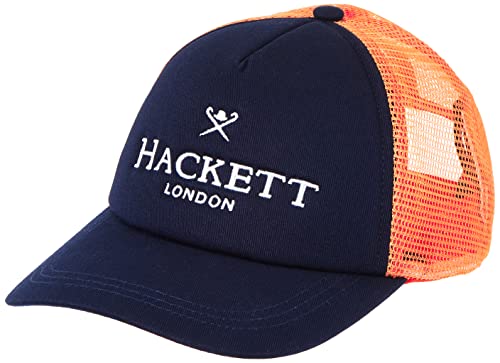 HACKETT LONDON Jungen Kids Trucker Cap Verschluss, Navy/Pink, One Size von Hackett London
