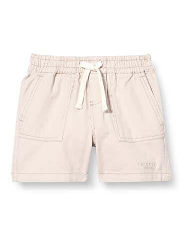 Hackett London Jungen Twill Shorts Pants, Moon, 2 Years von Hackett London