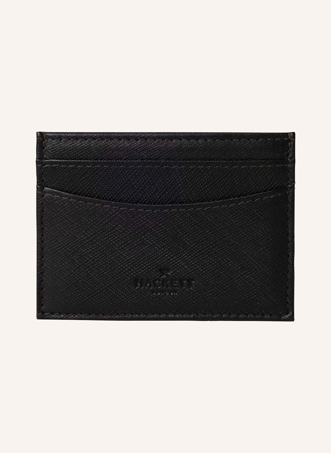 Hackett London Kartenetuis Saff Cardholder braun von Hackett London