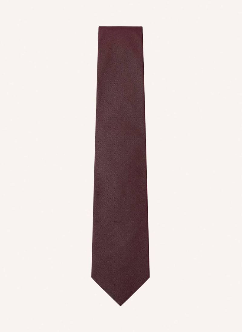 Hackett London Krawatte Solid  Class  Tie rot von Hackett London