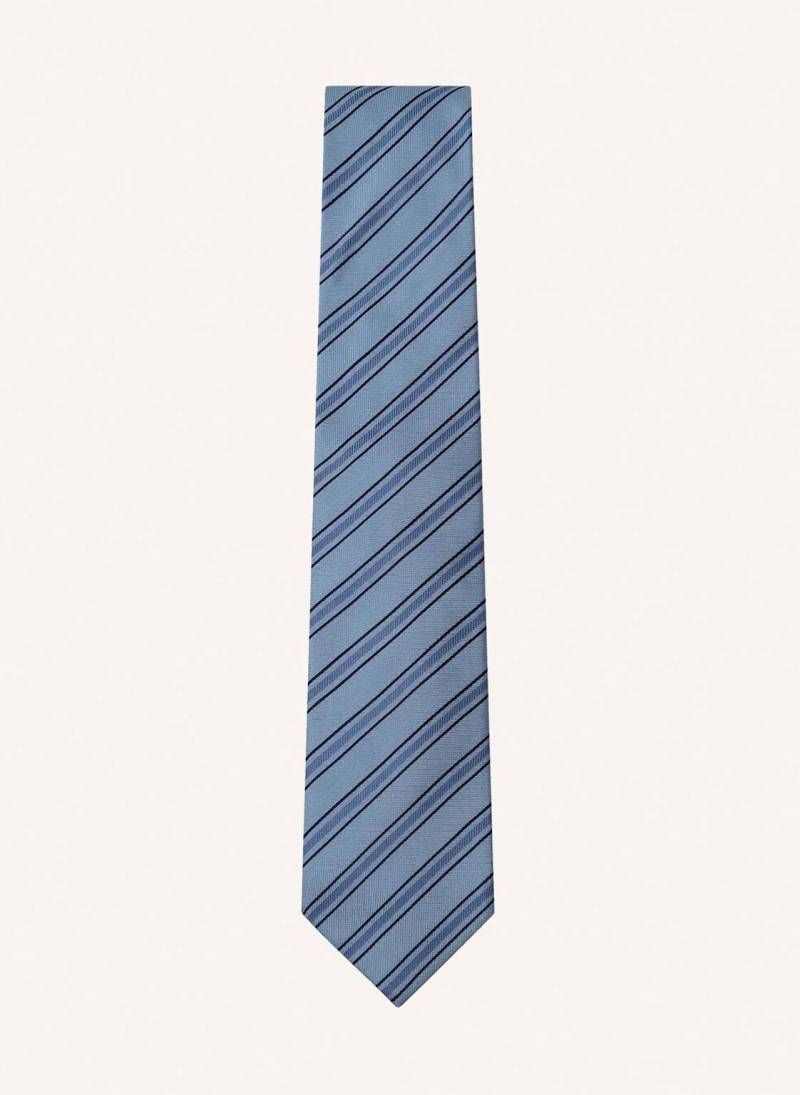 Hackett London Krawatte Twill Regi Stripe blau von Hackett London