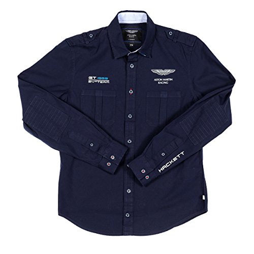 Hackett London Langarmhemd für Jungen mit Reverskragen HK300995 von Hackett London