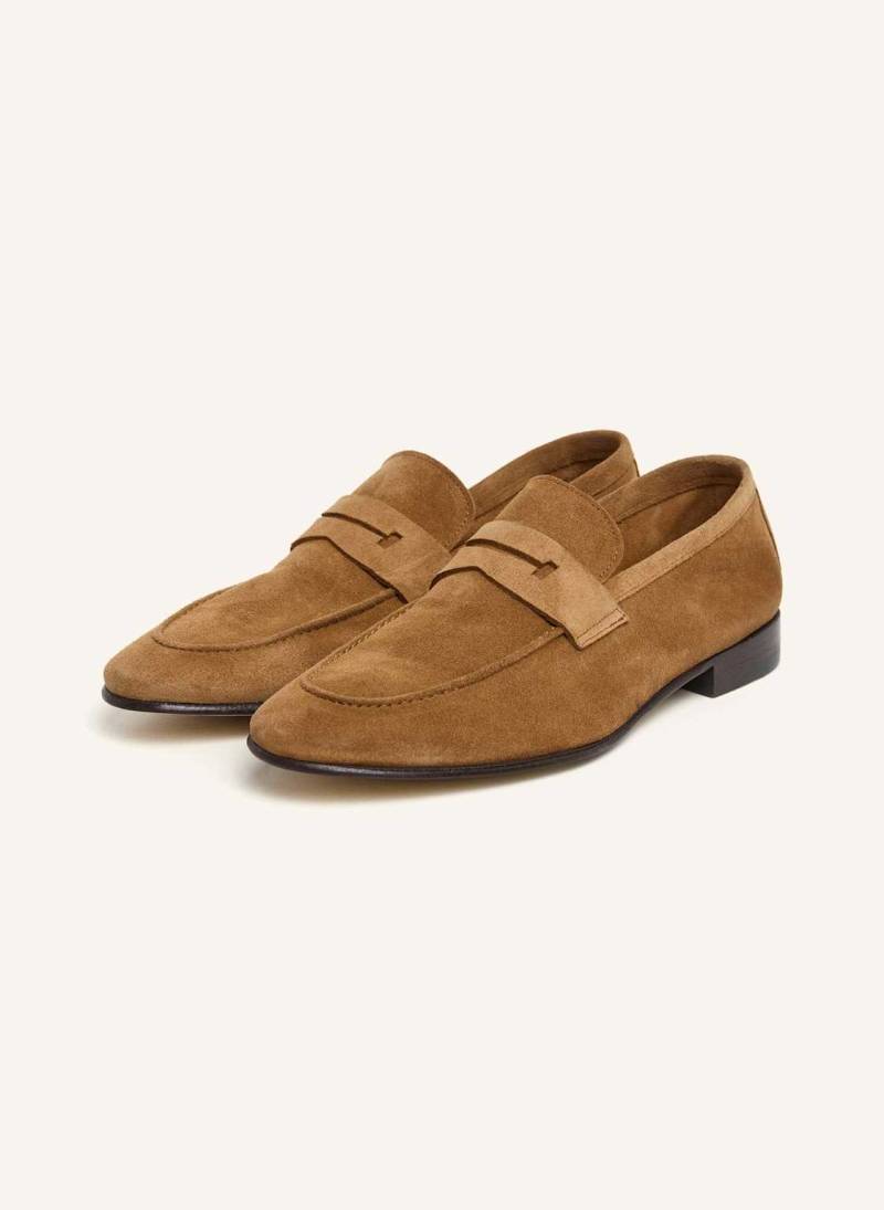 Hackett London Loafer Howard Soft braun von Hackett London