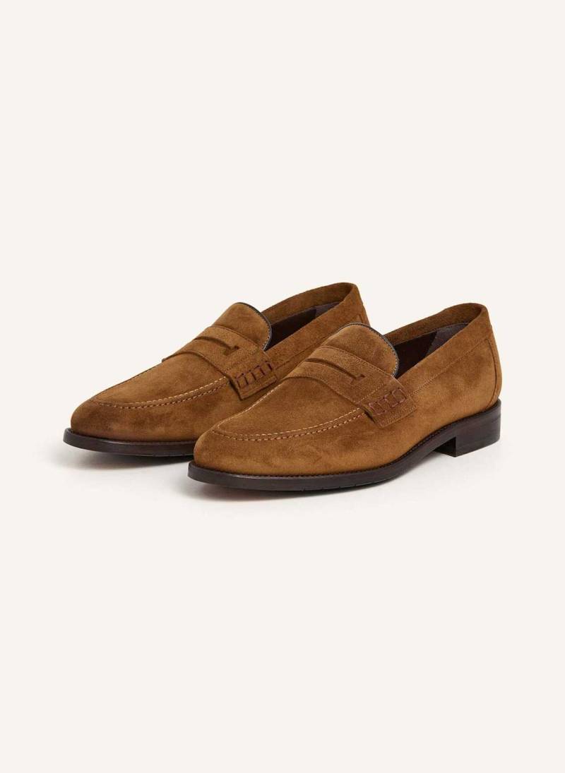Hackett London Loafer Walter Soft braun von Hackett London