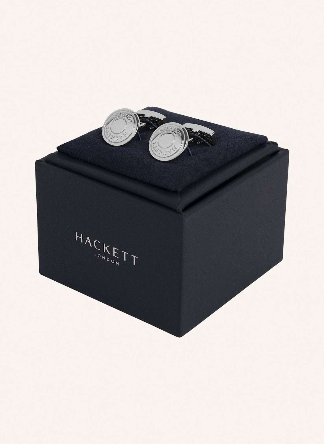 Hackett London Manschettenknöpfe Polo Button silber Hackett London Manschettenknöpfe Polo Button silber von Hackett London