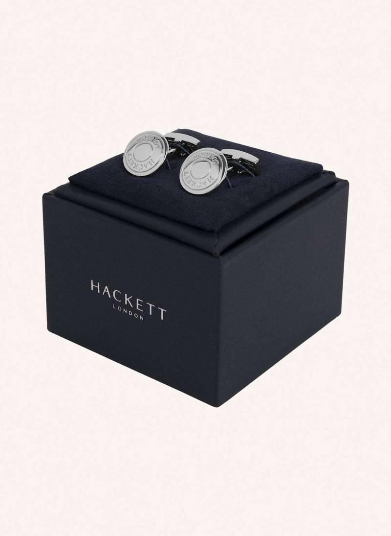 Hackett London Manschettenknöpfe Polo Button silber von Hackett London