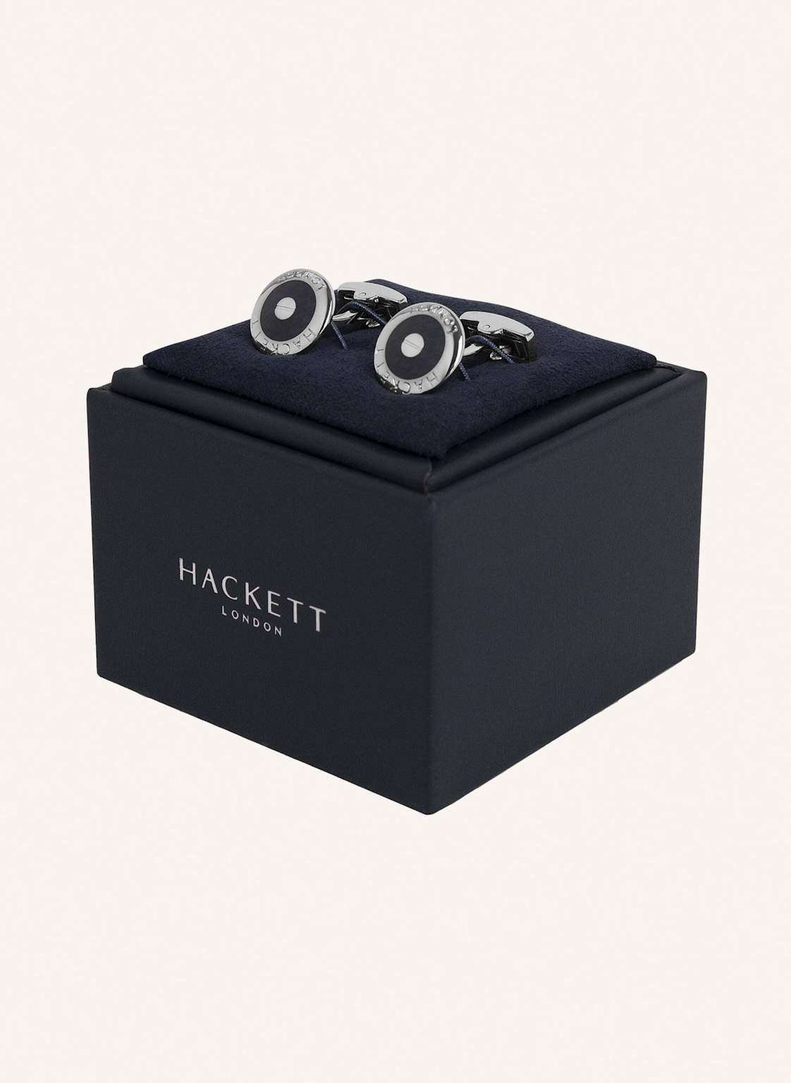 Hackett London Manschettenknöpfe Round No 1 Cuff blau Hackett London Manschettenknöpfe Round No 1 Cuff blau von Hackett London
