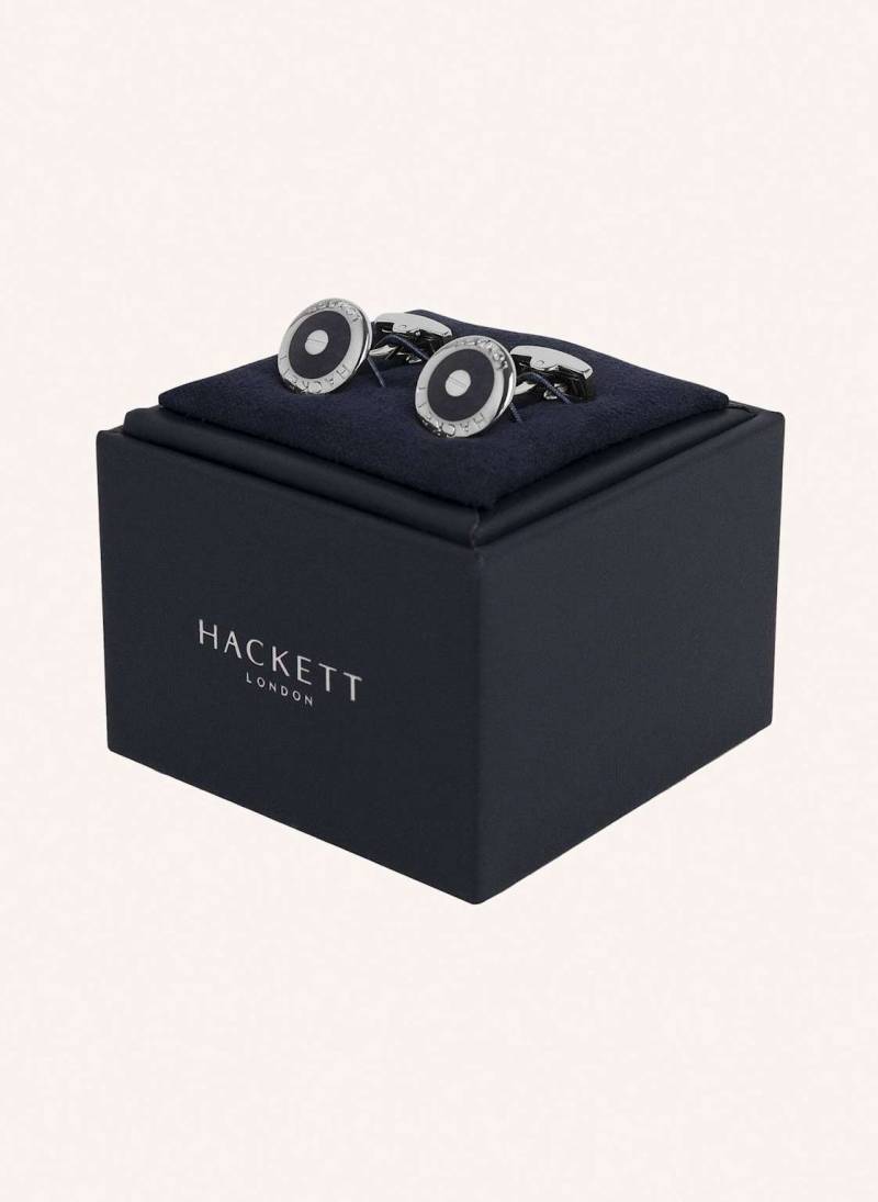 Hackett London Manschettenknöpfe Round No 1 Cuff blau von Hackett London
