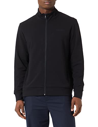 Hackett London Herren Essential FZ Sweatshirt, Black (Black), L von Hackett London