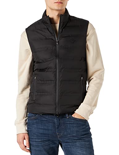 HACKETT LONDON Herren LW Gilet Jacket, Black (Black), L von Hackett London