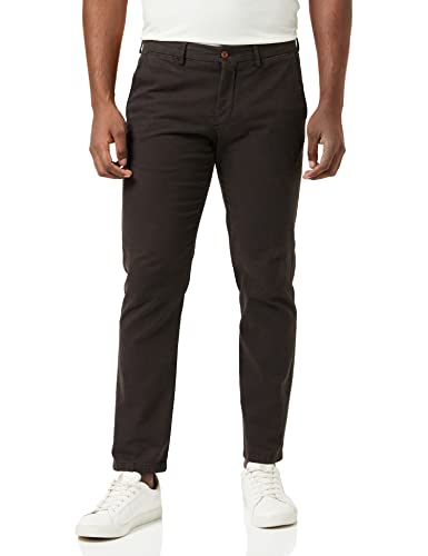 Hackett London Men's Texture Chino Pants, Purple (Ganache), 33W/30L von Hackett London