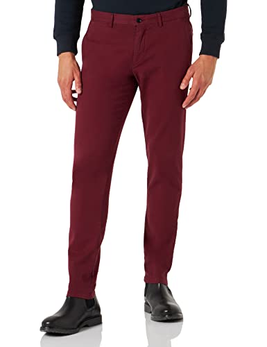 Hackett London Men's Texture Chino Pants, Purple (Zinfandel), 32W/34L von Hackett London