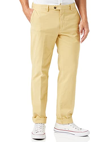 Hackett London Mens Sanderson Tailored Pants, 0brfall Leaf, 30W/32L von Hackett London