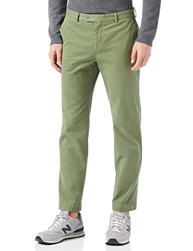 HACKETT LONDON Mens Sanderson Tailored Pants, 728OLIVE, 42W/30L von Hackett London