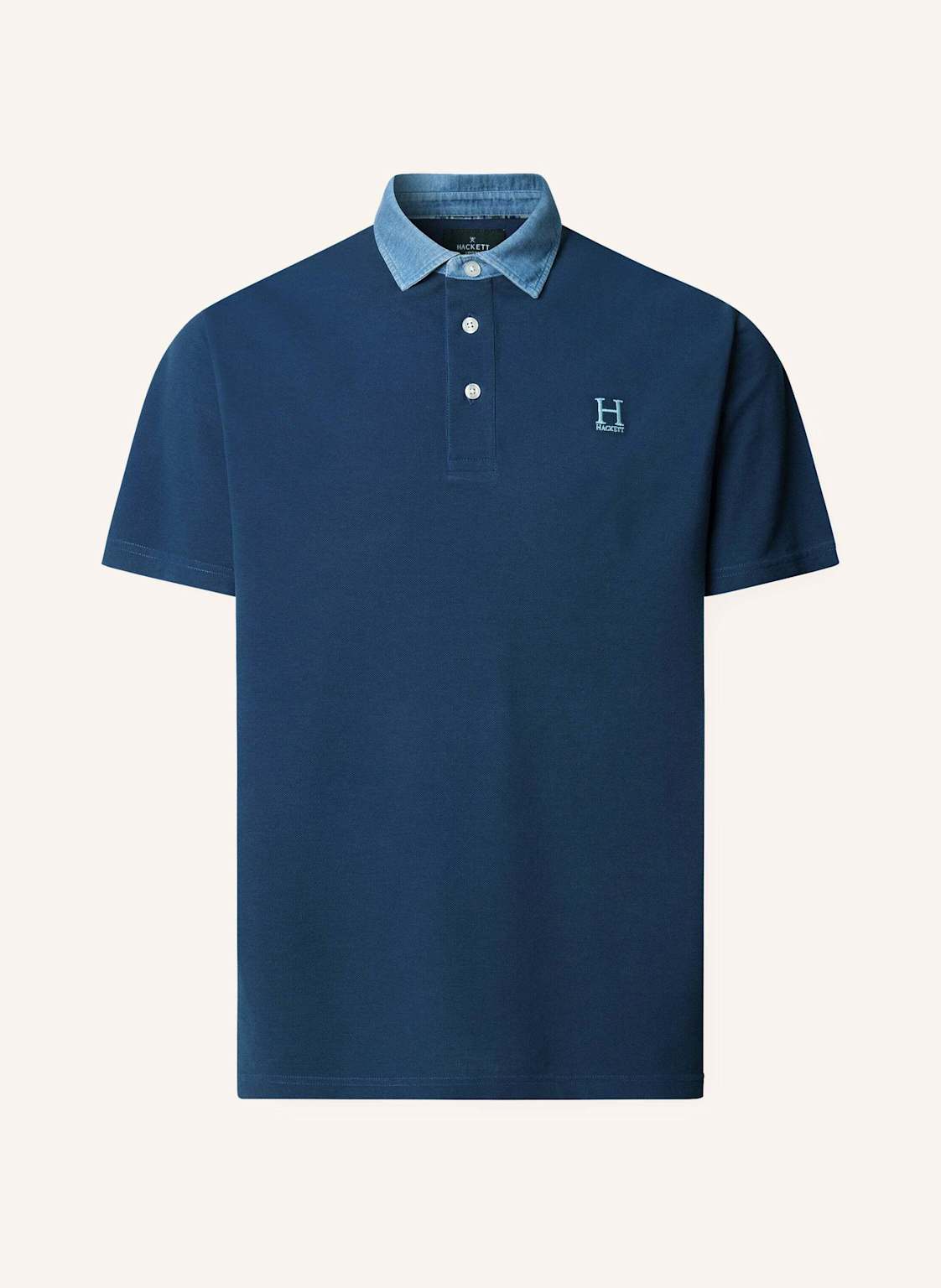 Hackett London Poloshirt Heritage Contrast Clr blau Hackett London Poloshirt Heritage Contrast Clr blau von Hackett London