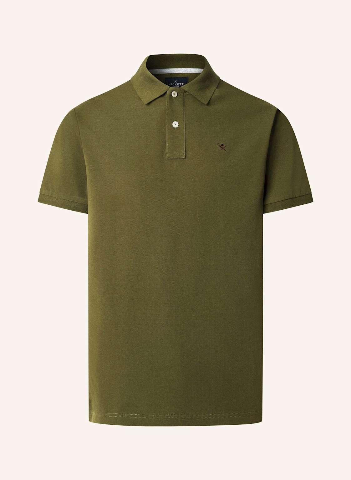 Hackett London Poloshirt Slim Fit Logo gruen von Hackett London