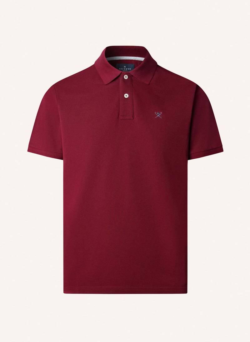 Hackett London Poloshirt Slim Fit Logo rot von Hackett London