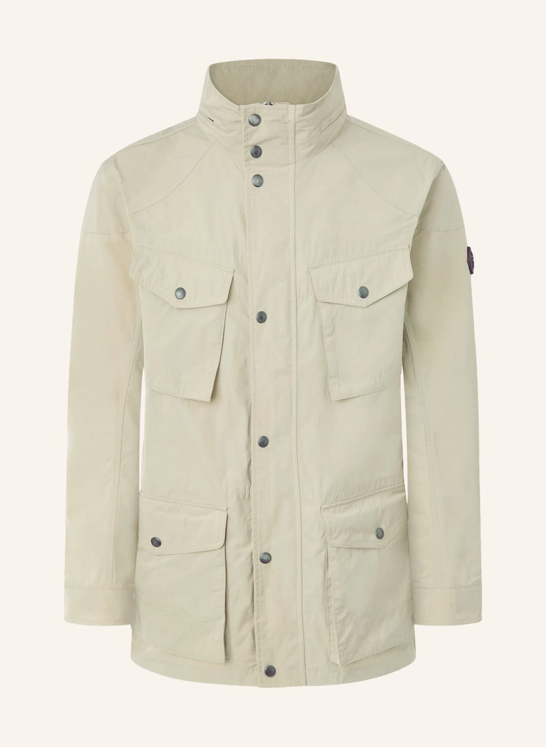 Hackett London Regenjacke Velospeed Unlined braun von Hackett London