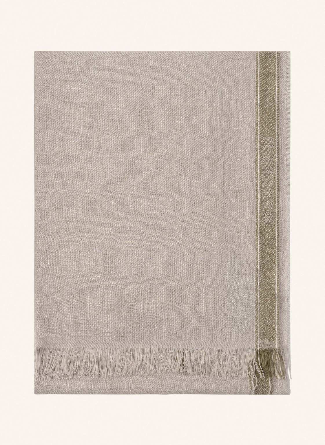 Hackett London Schal Linen Selvedge Scarf beige Hackett London Schal Linen Selvedge Scarf beige von Hackett London