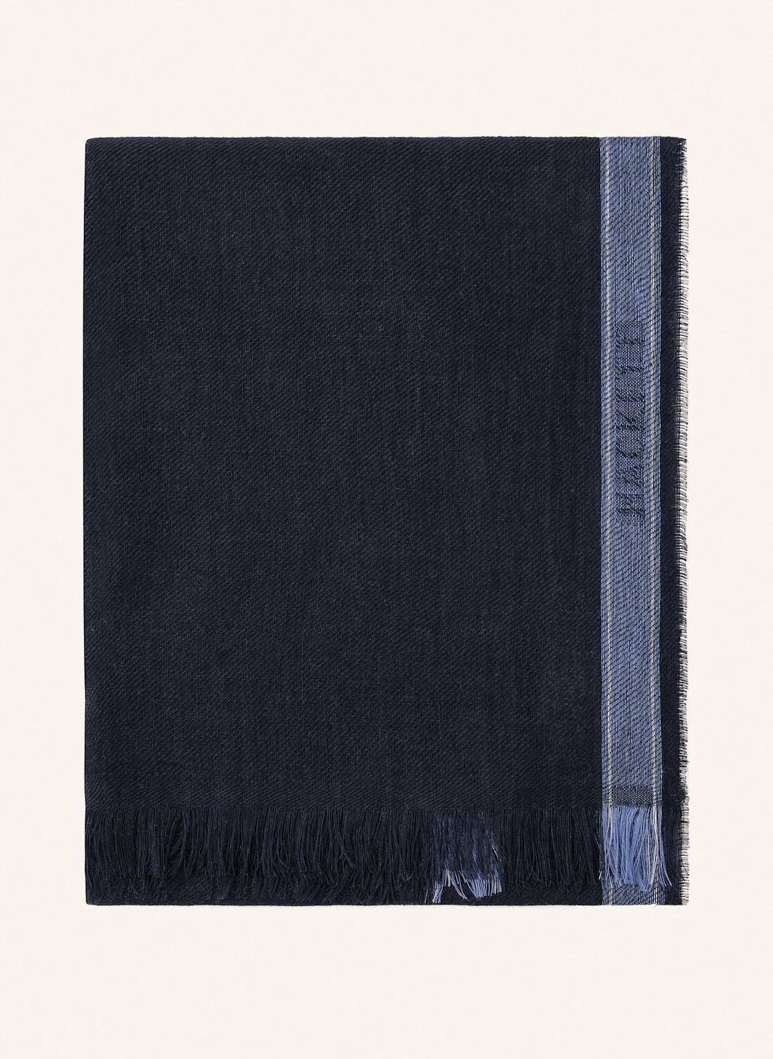 Hackett London Schal Linen Selvedge Scarf blau Hackett London Schal Linen Selvedge Scarf blau von Hackett London