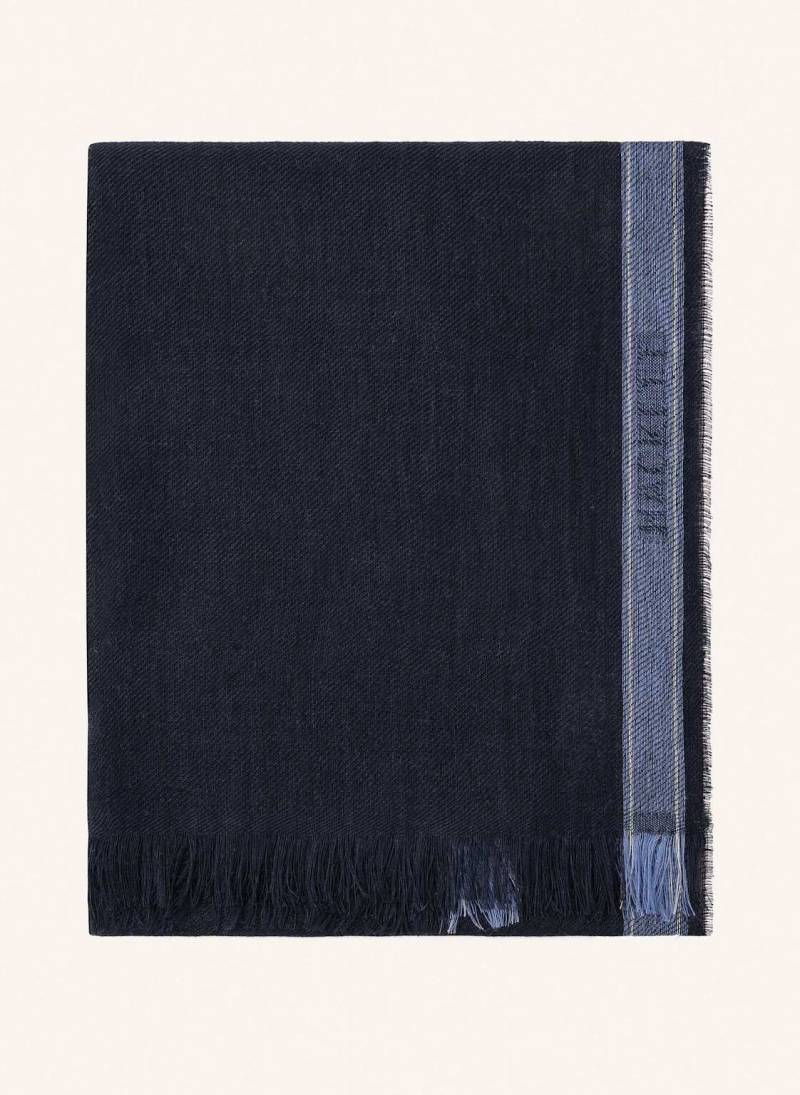 Hackett London Schal Linen Selvedge Scarf blau von Hackett London